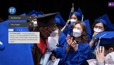 FIT Commencement Ceremony referred to on FIT NYC Website 이미지