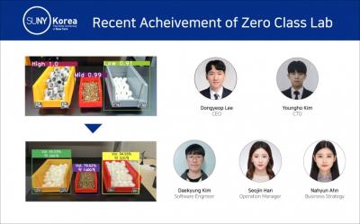 Recent Achievement of SUNY Korea Start-up Company, Zero Class Lab 이미지