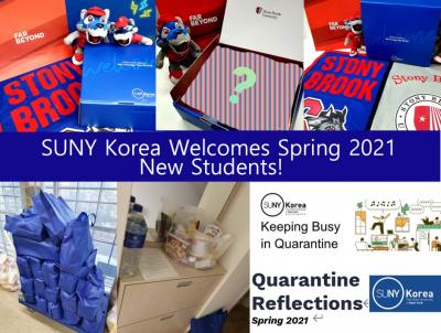 SUNY Korea Welcomes Spring 2021 New Students 이미지