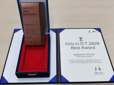 Girls in ICT 2020 Hackathon- Best Award 이미지